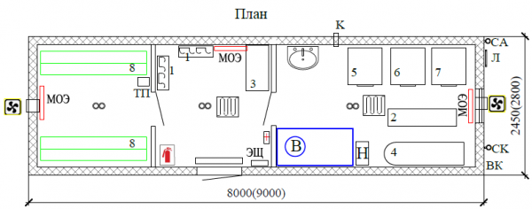 Вагон-дом прачечная "ПАТРИОТ" 8(9)011